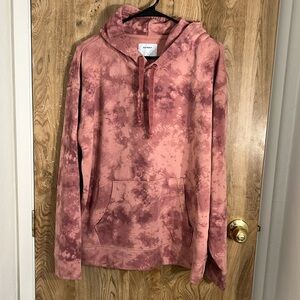 Old Navy Pink Tie Dye Hoodie